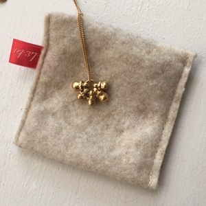 Madewell pendant necklace - matte gold